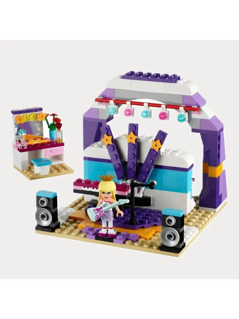 Lego Friends Rehearsal Stage Complete Set 41004 with Instructions but NO Box